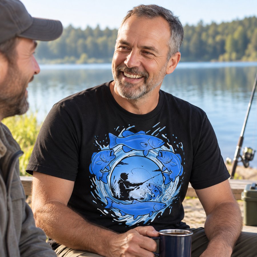 Ring of Fish t-shirt print